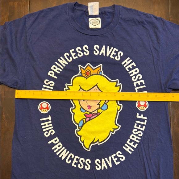 Nintendo Blue Princess Graphic Tee Short Sleeve - Picture 7 of 13